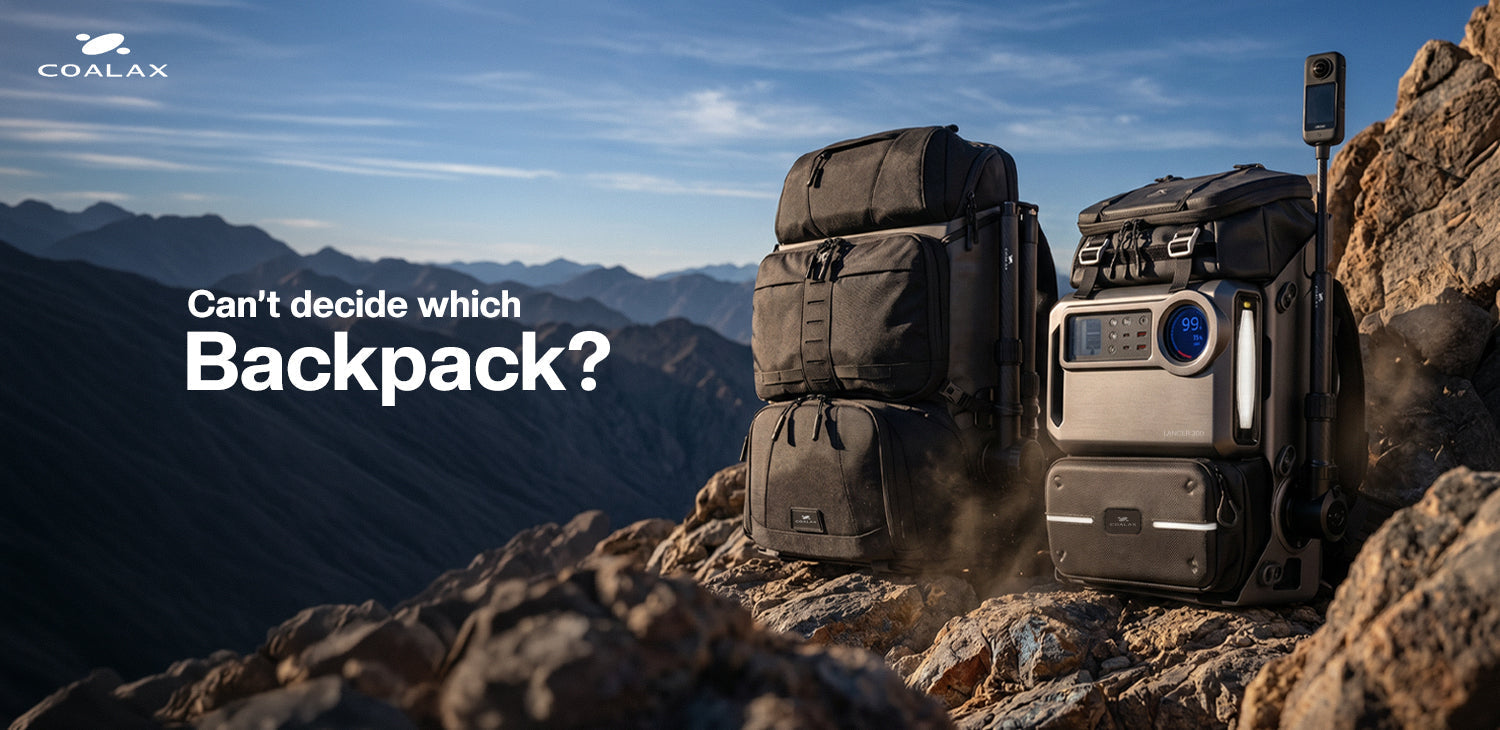 Coalax Ranger vs. Coalax Lancer 300: Which Backpack Is Right for You?