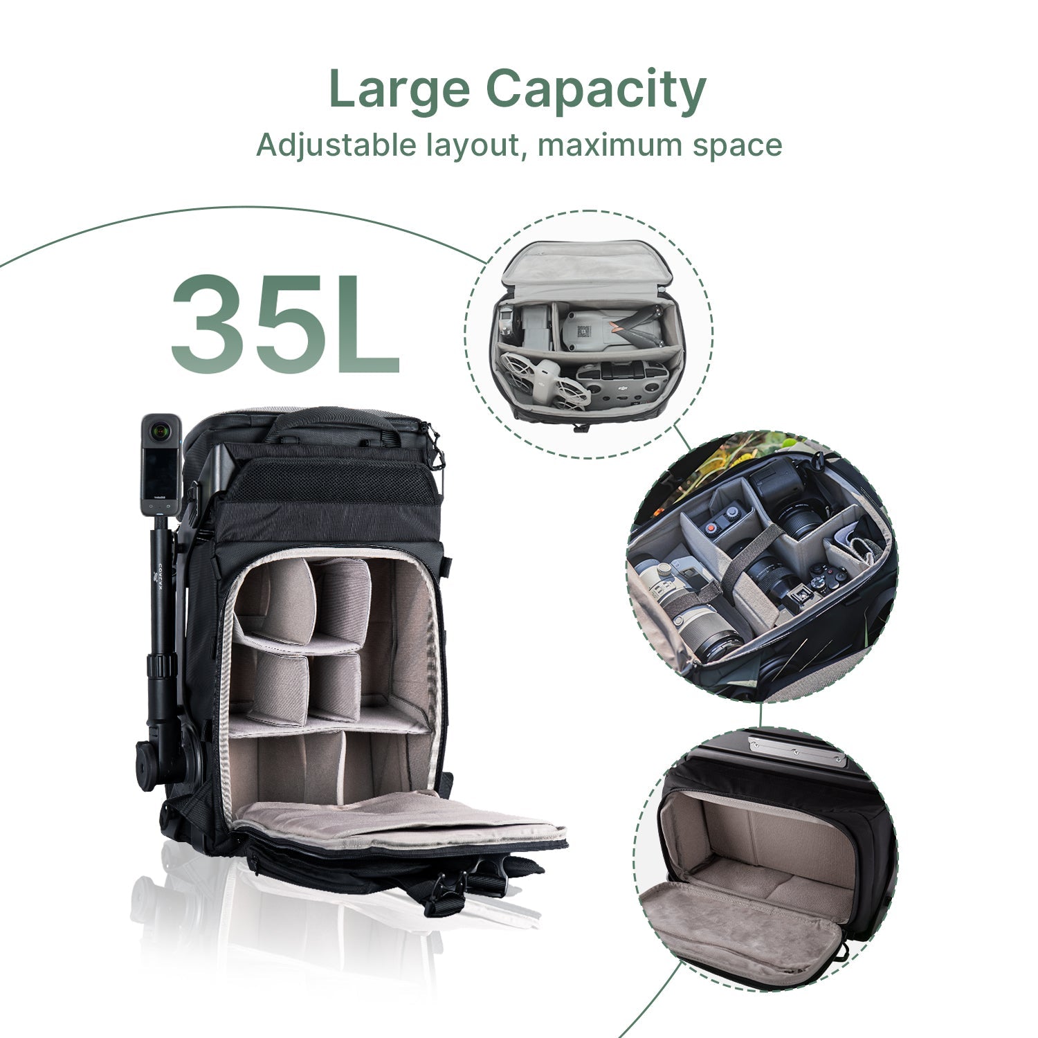 Coalax Lancer 300 Power Backpack Combo Package