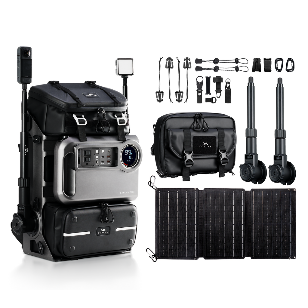 Coalax Lancer 300 Power Backpack Combo Package