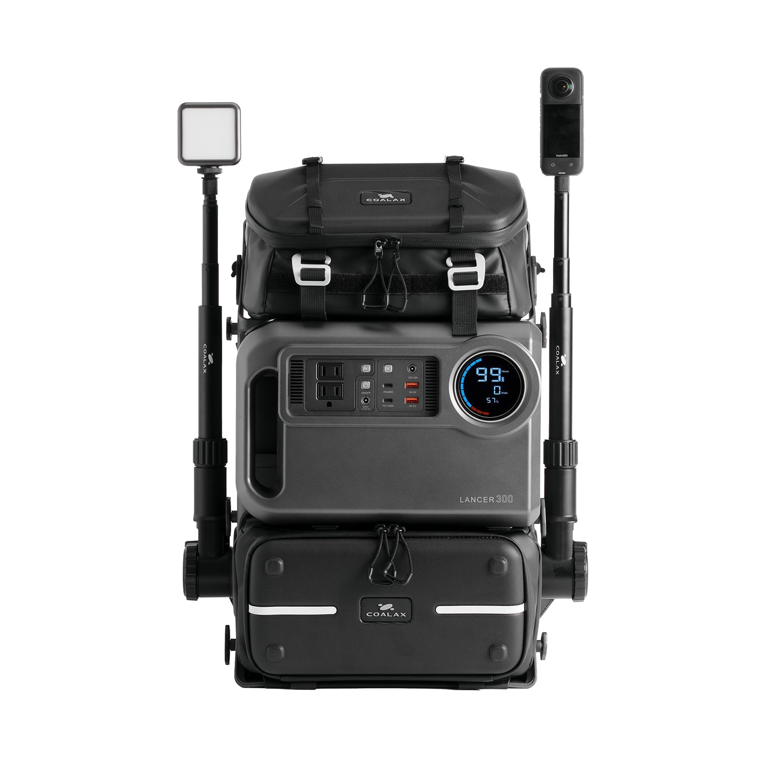 Coalax Lancer 300 Power Backpack Combo Package