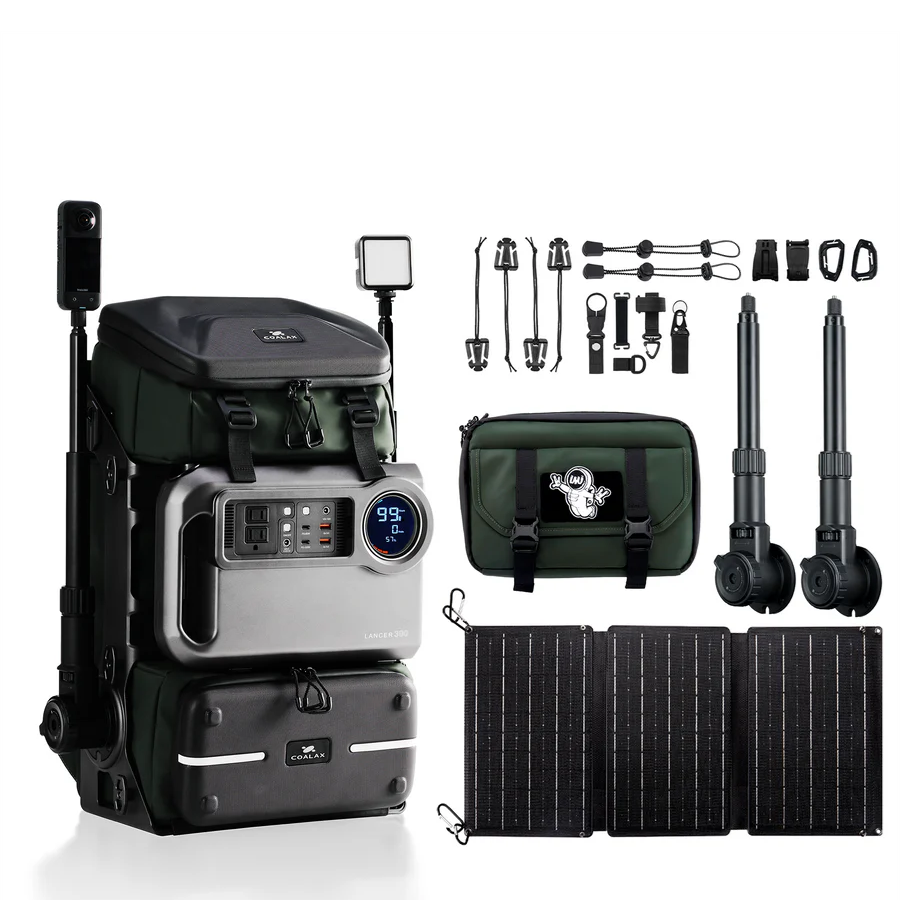 Coalax Lancer 300 Power Backpack Combo Package